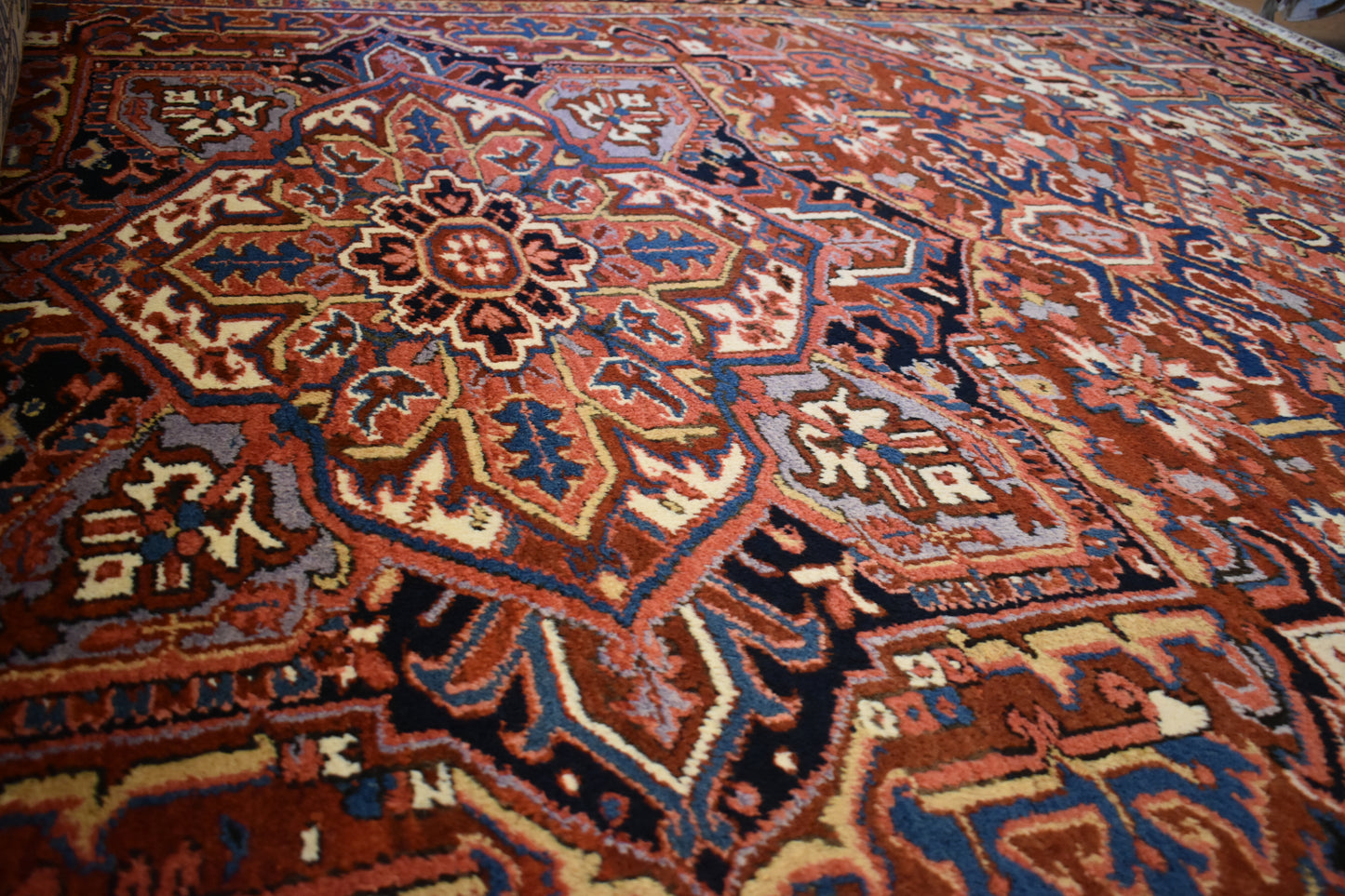 Persian Heriz - 8.9x11.8 - P118