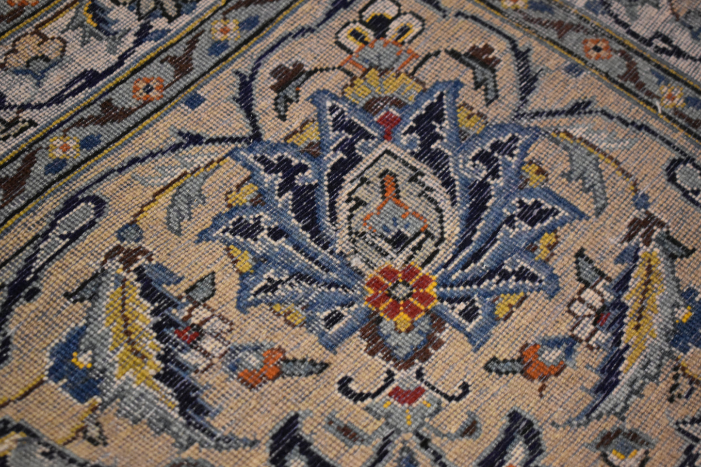 Persian Kashan - 10.5x14.5 - 1188691