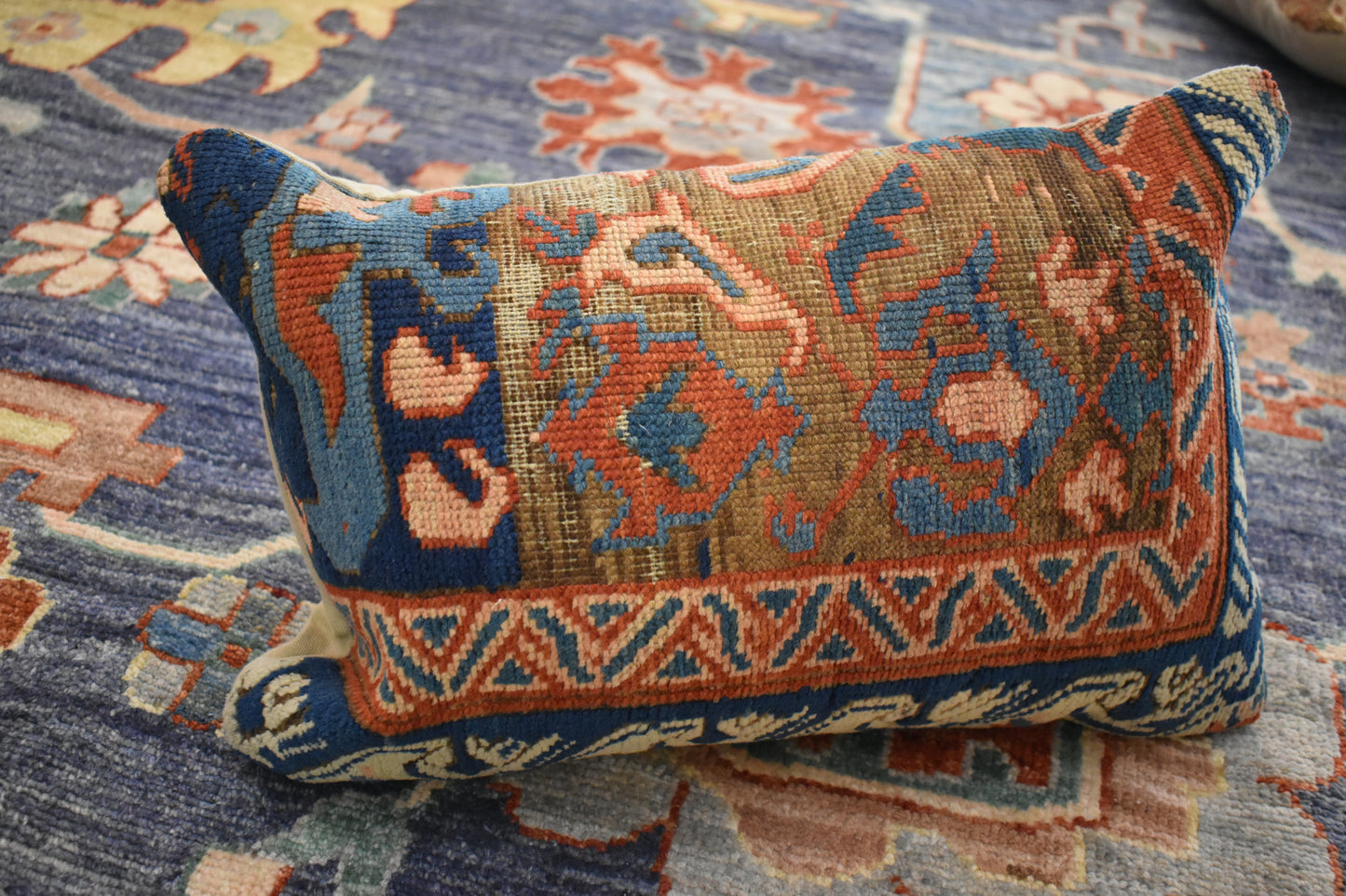 Persian Caucasian Pillow - 12"x20
