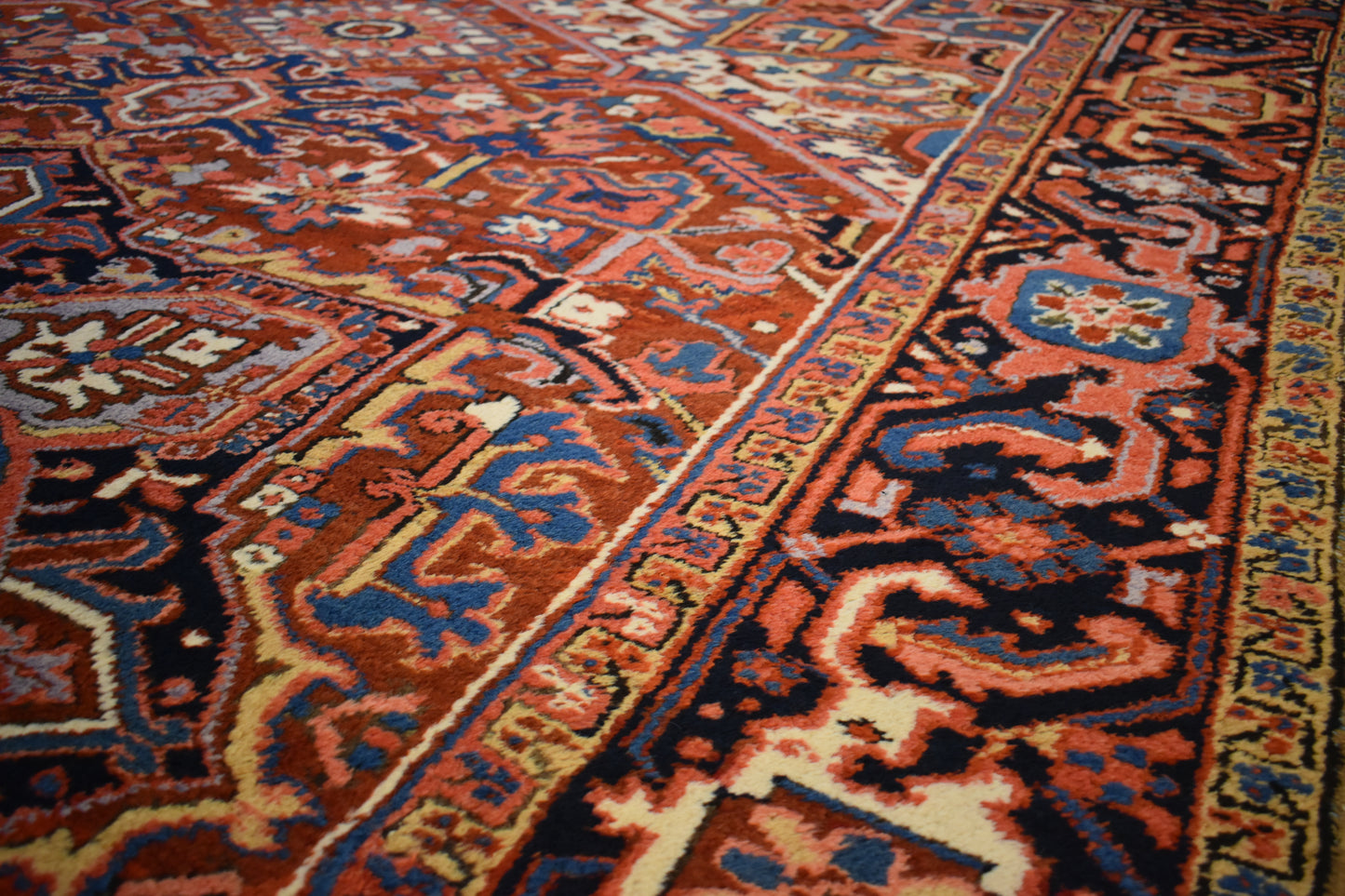 Persian Heriz - 8.9x11.8 - P118