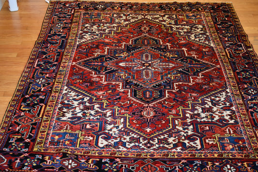 Persian Heriz - 7.6x8.10 - 2999