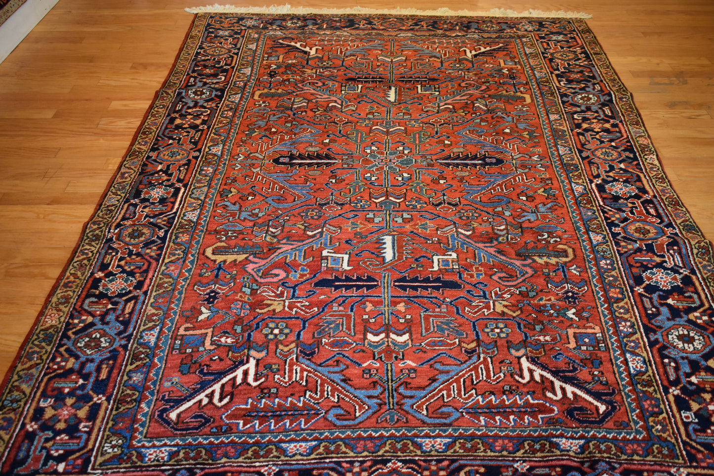 Persian Heriz - 6.4x9.7 - 117731
