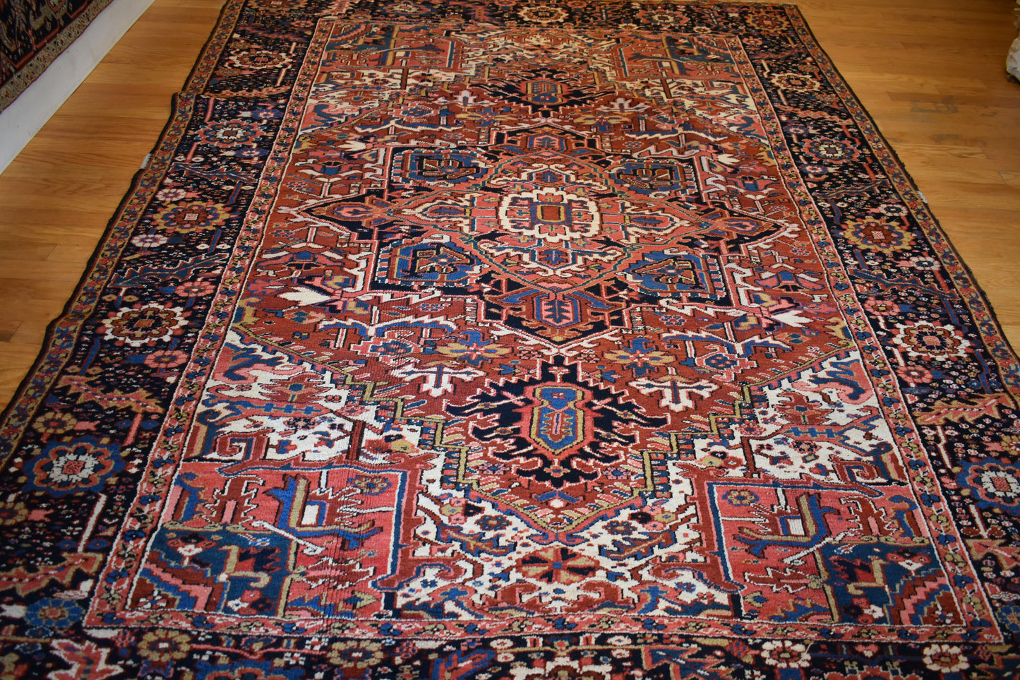 Persian Heriz - 7.6x10.3 - J5637