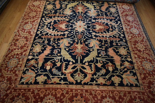 Pakistan Heriz - 8.11x11.9 - P6006