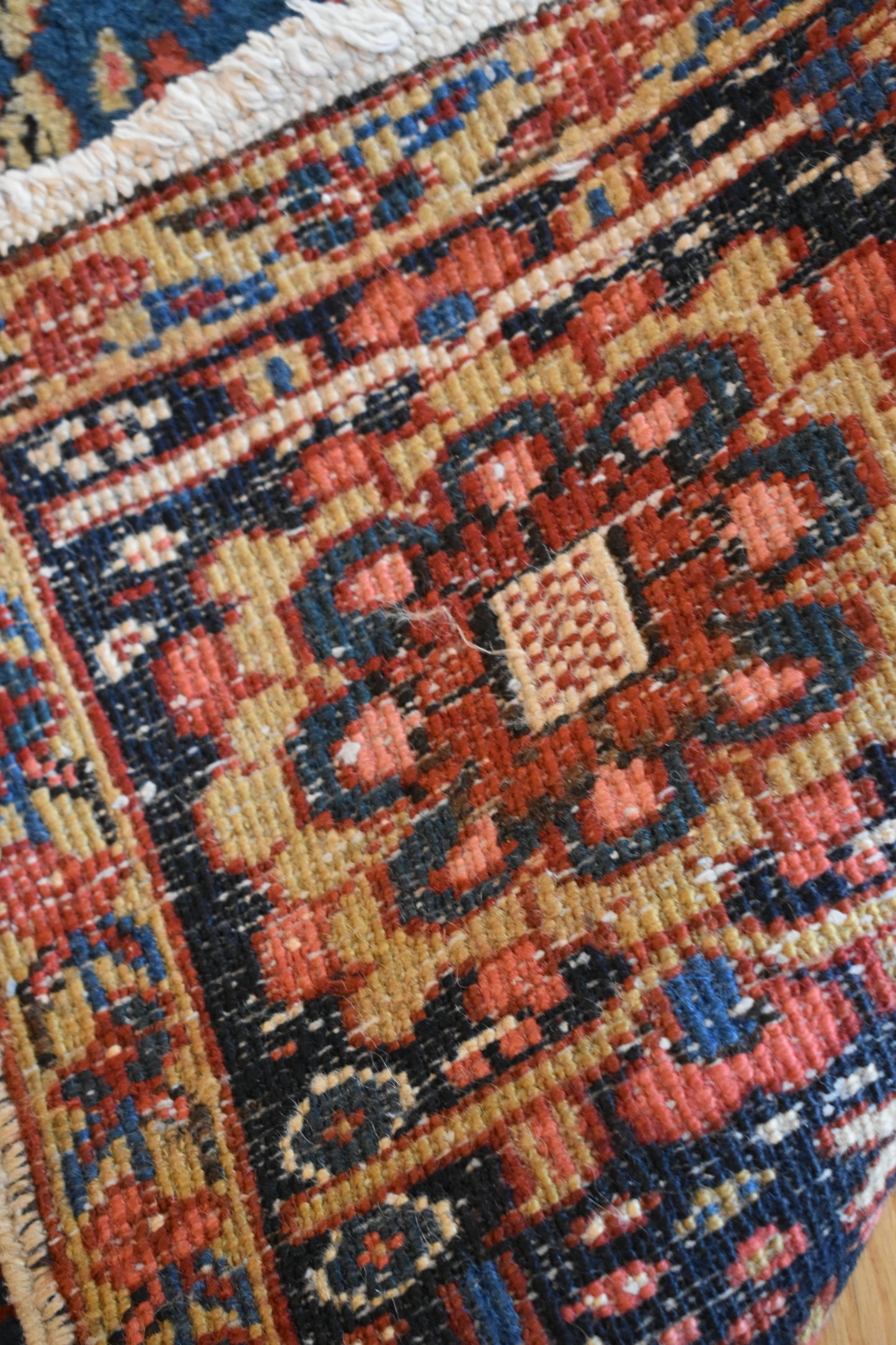 Persian Heriz - 7.6x10.3 - J5637