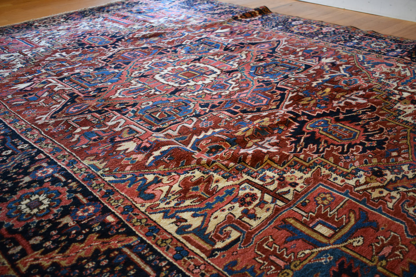 Persian Heriz - 7.6x10.3 - J5637