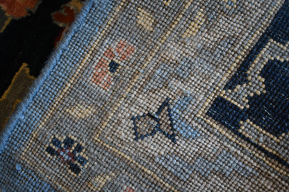 Indian Heritage Rug, 12' x 15', in baby blue, blue, ivory and navy - photo 6