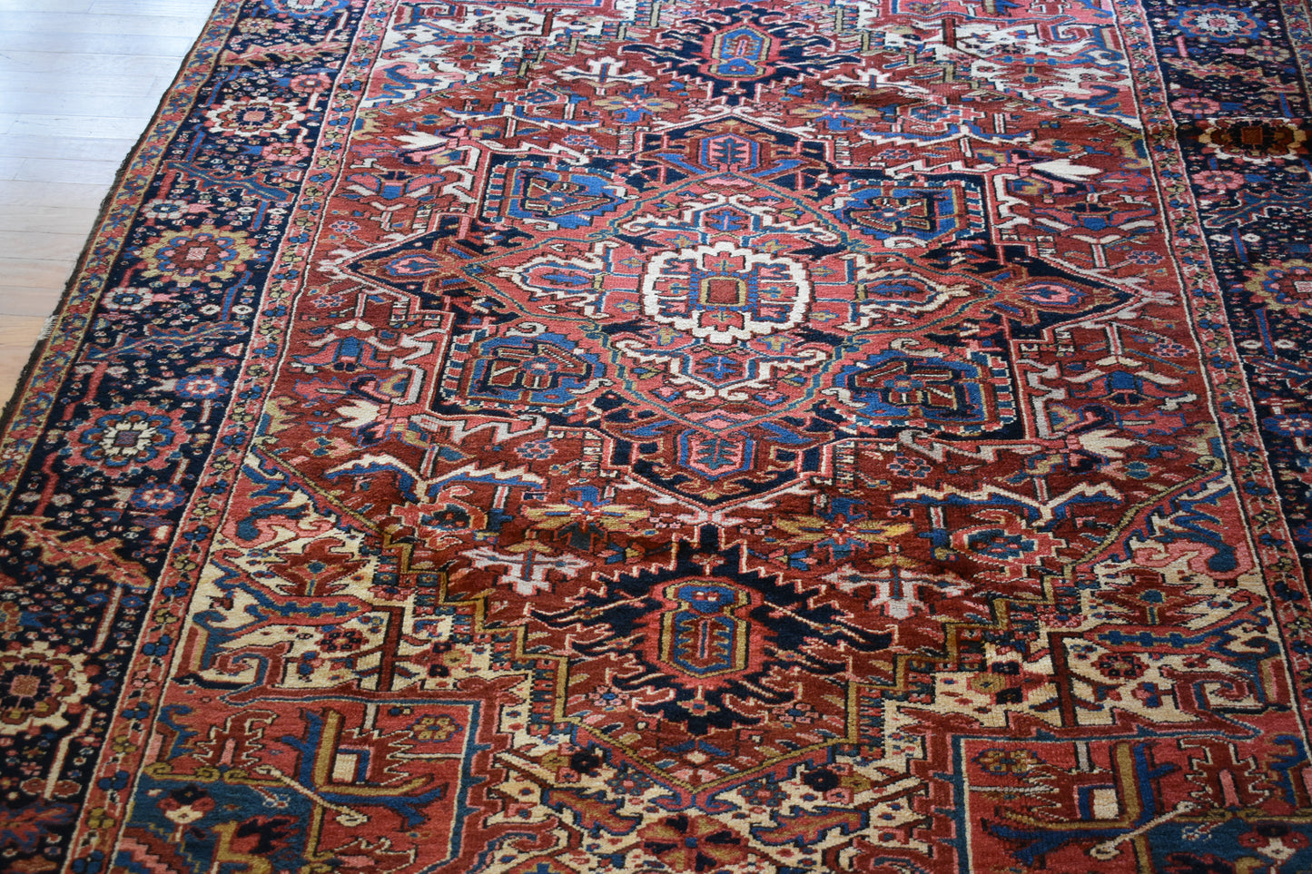 Persian Heriz - 7.6x10.3 - J5637