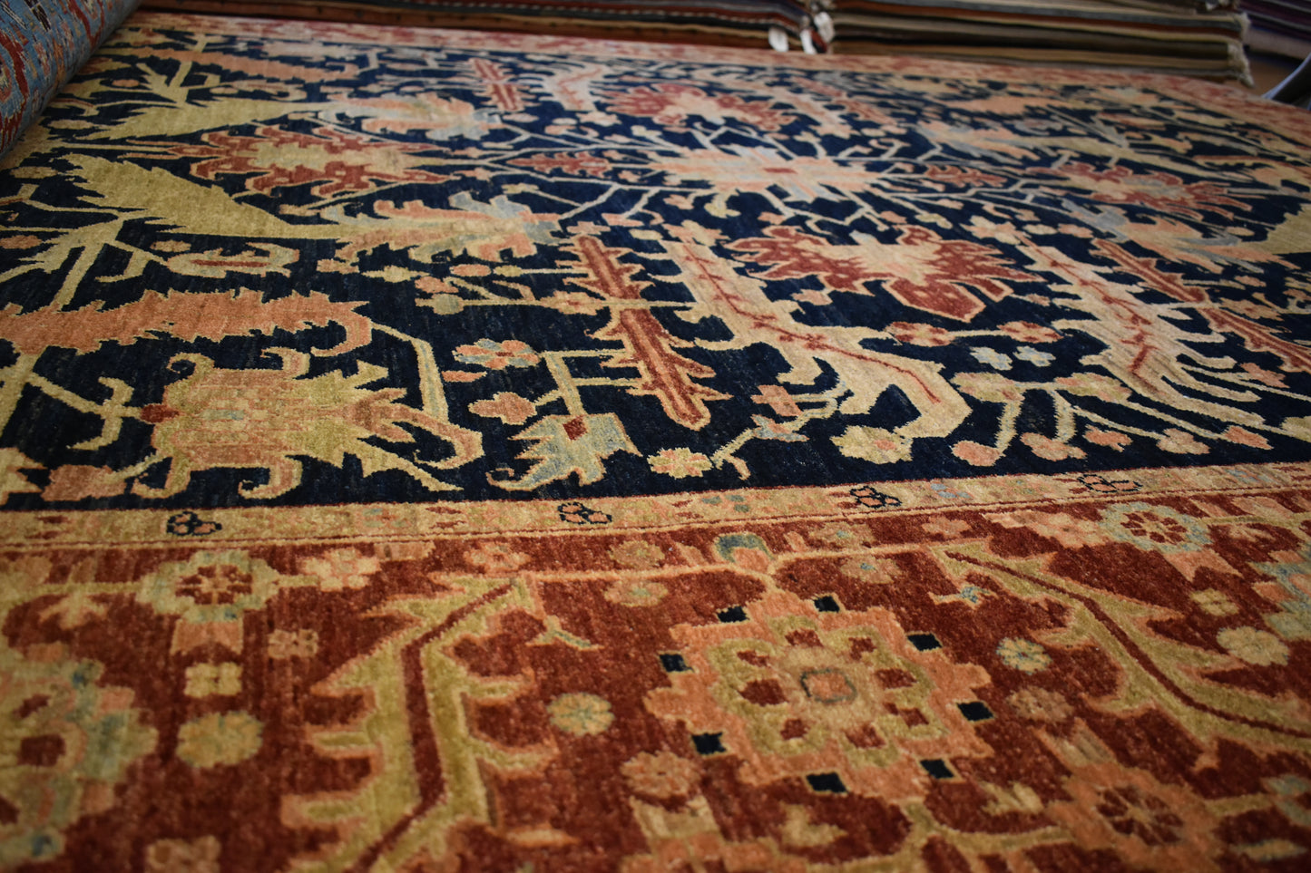 Pakistan Heriz - 8.11x11.9 - P6006