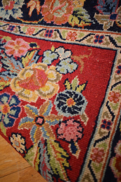 Antique Persian Gazvin Rug, 2' x 1'11", in red - photo 4