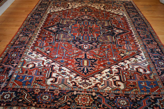 Persian Heriz - 7.2x9.6 - 5007