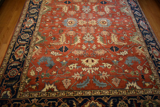 Indian Heriz - 9.0x12.0 - 5987