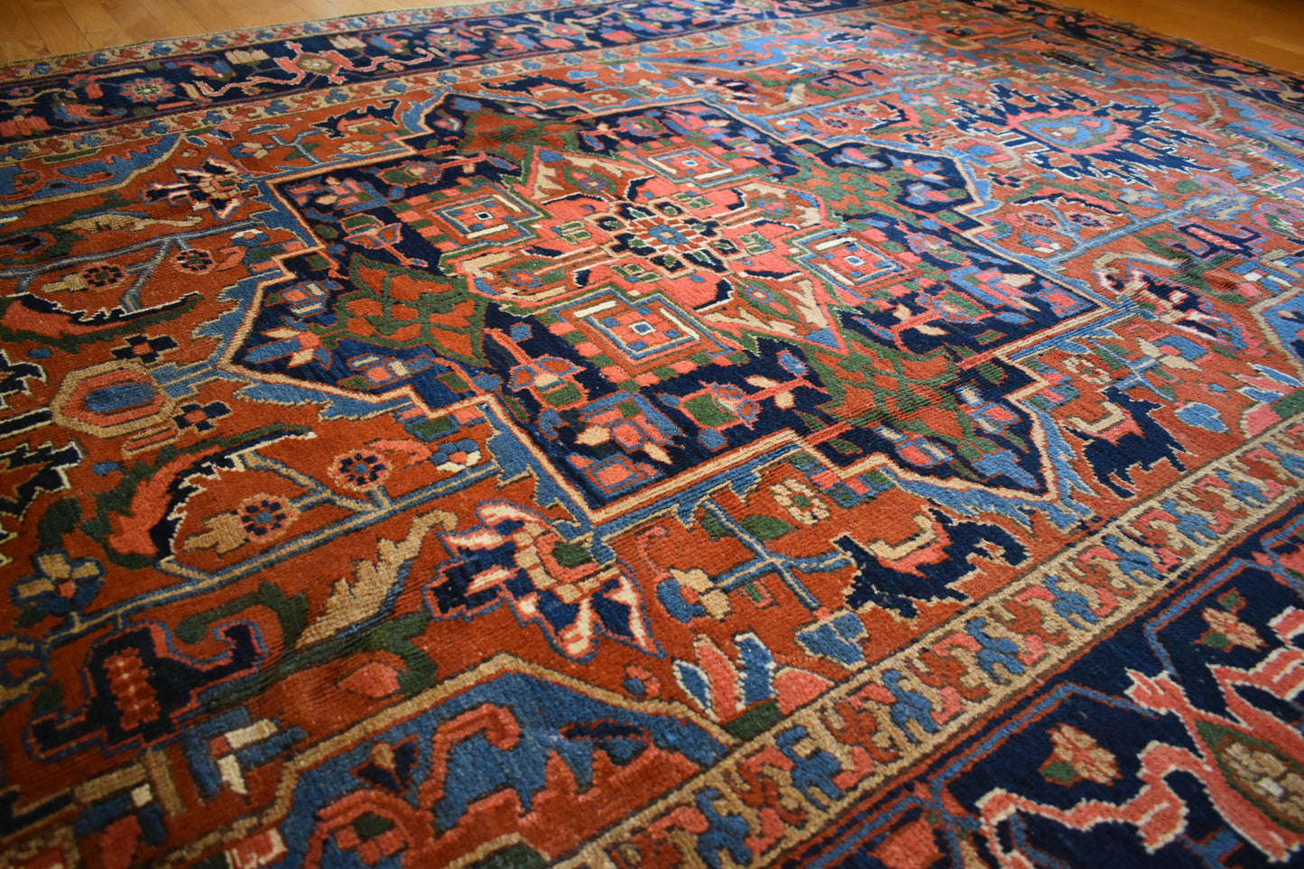 Persian Heriz - 8.1x11.7 - 119530