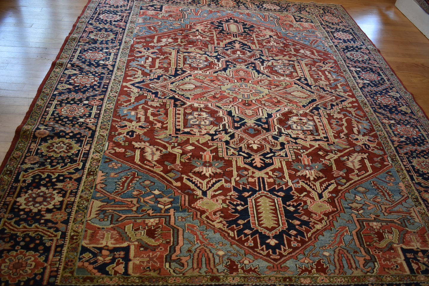 Persian Heriz - 8.0x10.10 - 1629