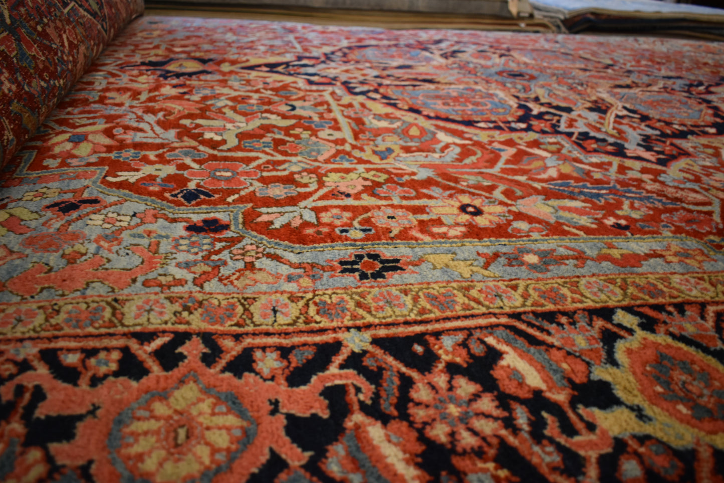 Persian Heriz - 9.2x12.4 - 17943