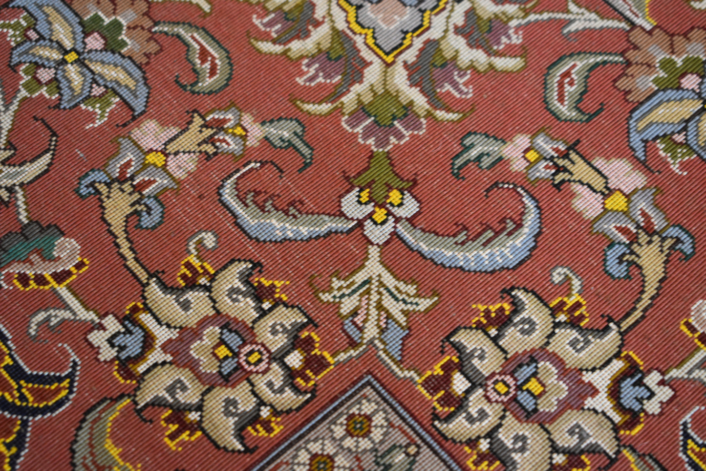 Persian Tabriz W/silk - 9.11x13.6 - AS116933