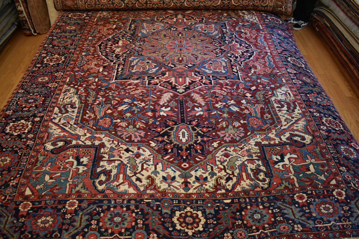 Persian Heriz - 9.2x12.4 - 171815