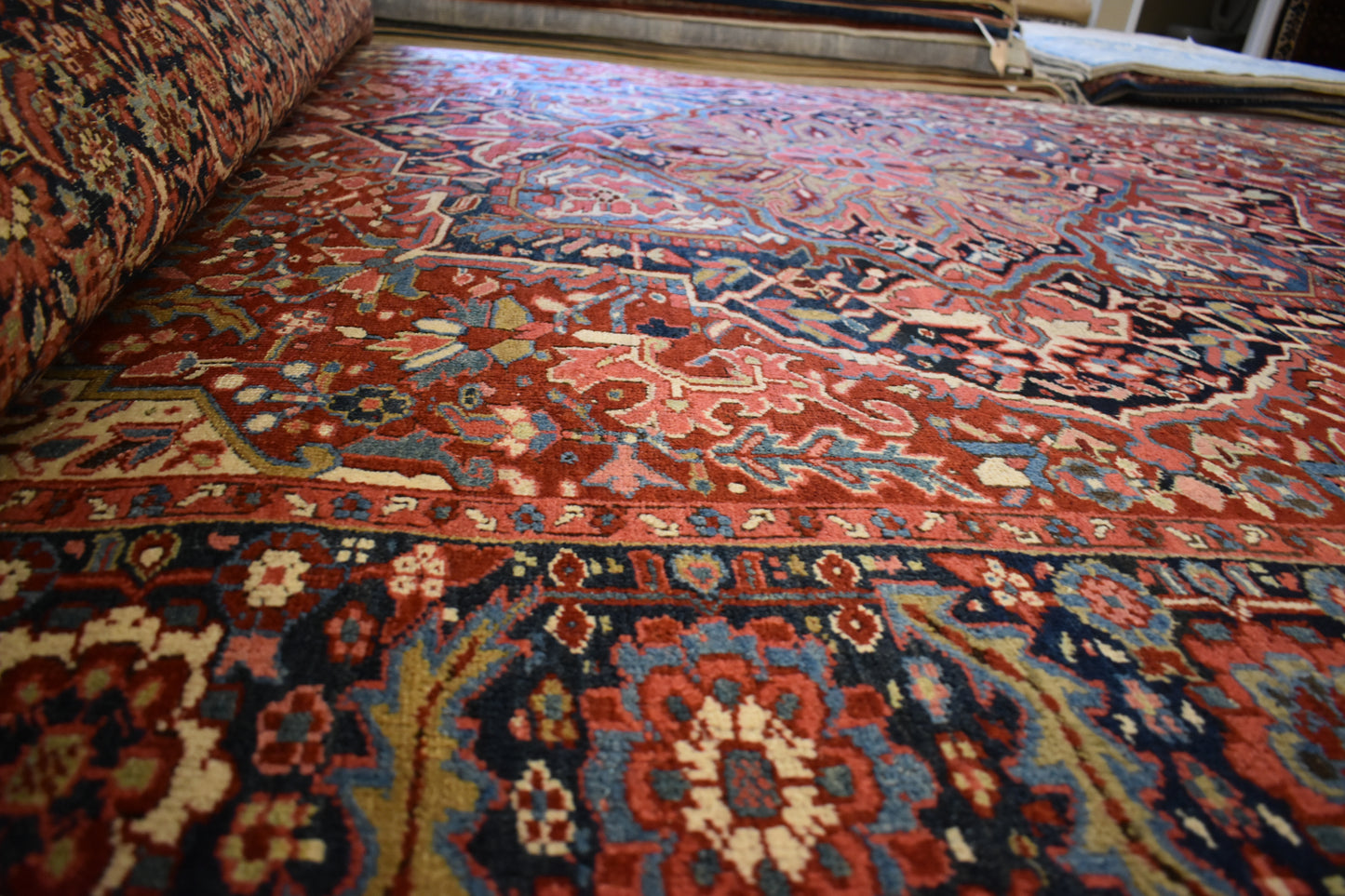 Persian Heriz - 9.2x12.4 - 171815