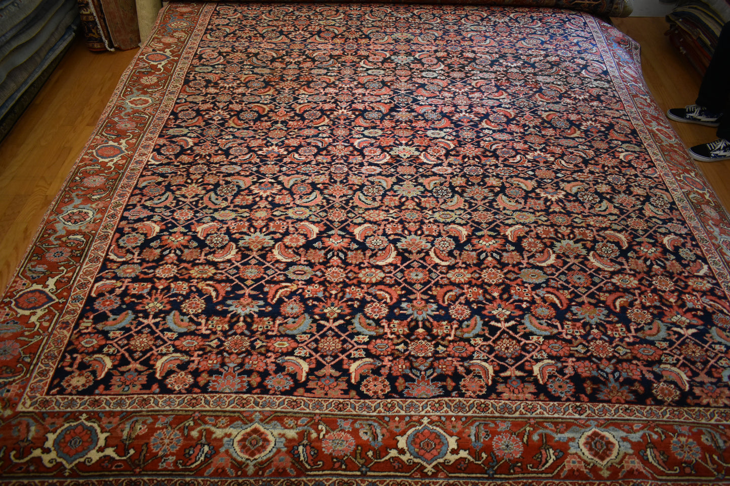 Persian Heriz - 9.5x11.8 - 113433