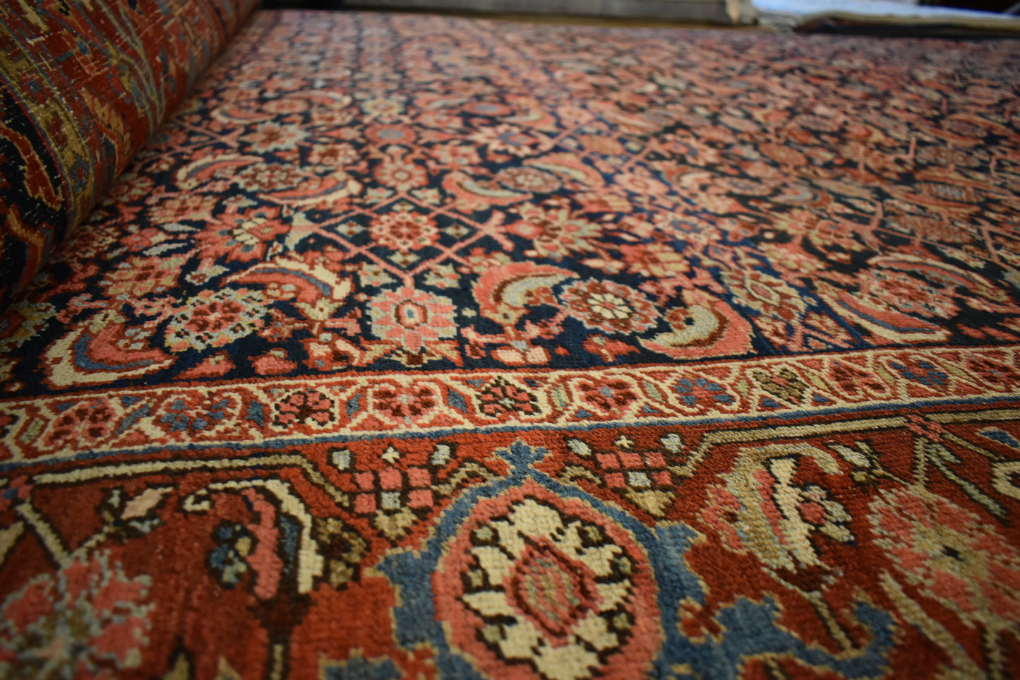 Persian Heriz - 9.5x11.8 - 113433