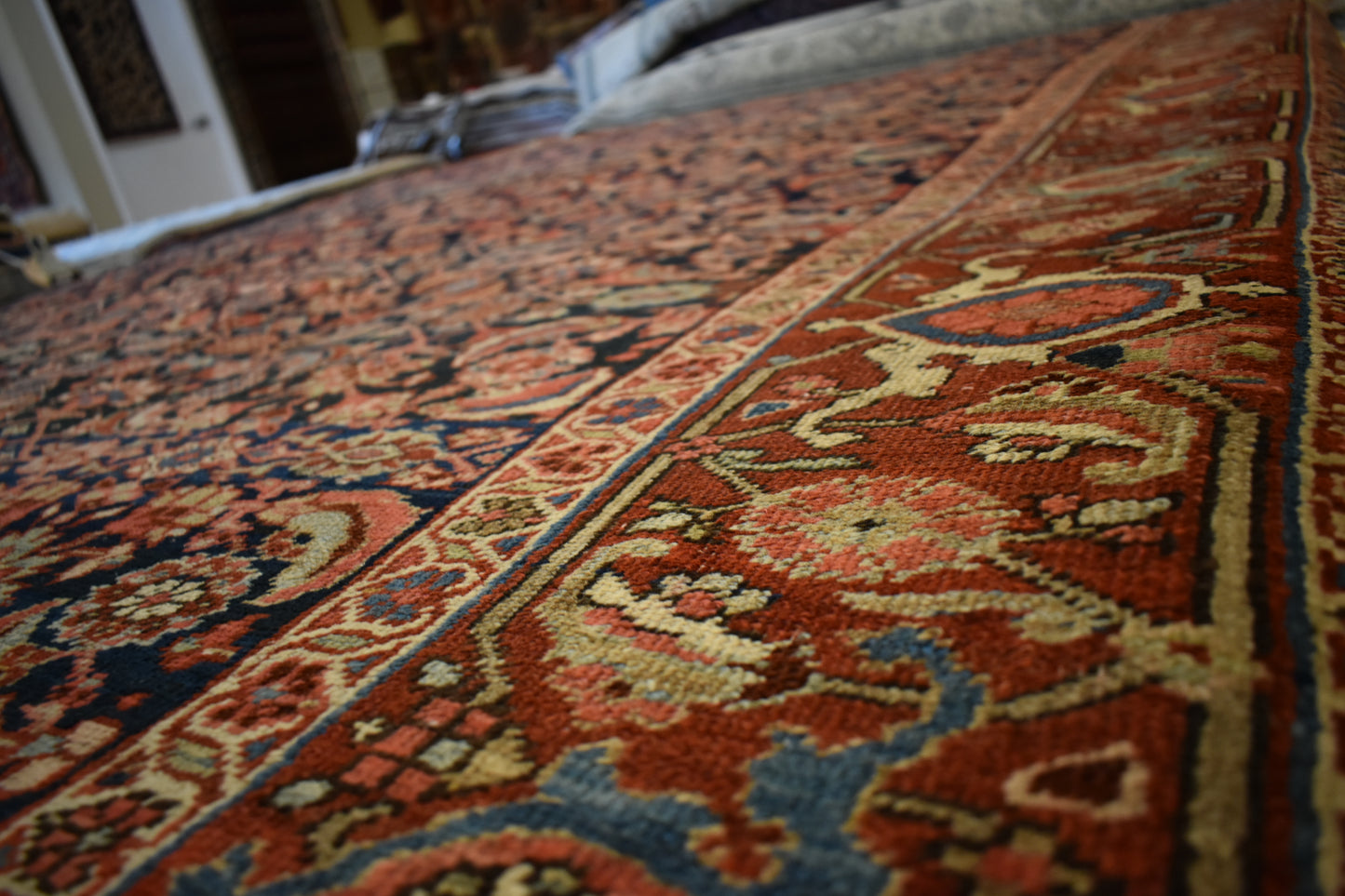 Persian Heriz - 9.5x11.8 - 113433