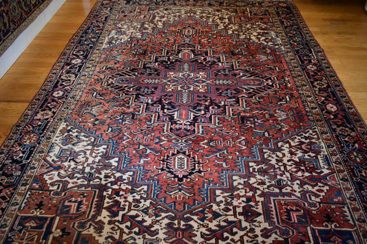 Persian Heriz - 7.5x11.0 - 9694