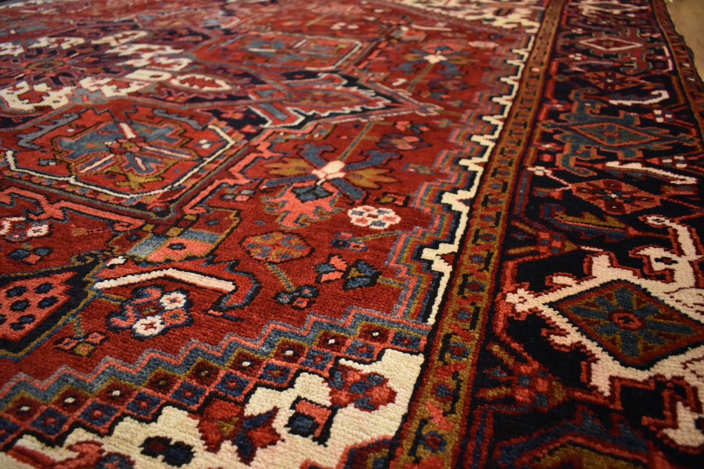 Persian Heriz - 8.10x10.11 - 1209