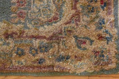 Vintage Persian Kerman Rug, 2'6" x 2'6", in cream and pink - photo 3
