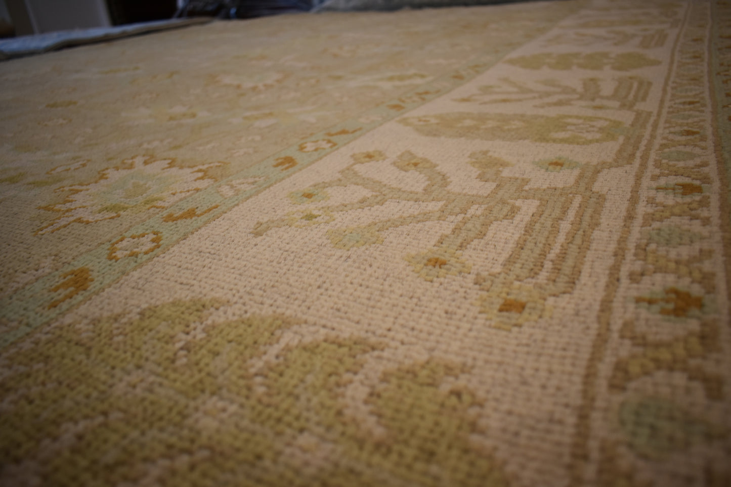 Turkish Oushak - 9.7x12.4 - 073476