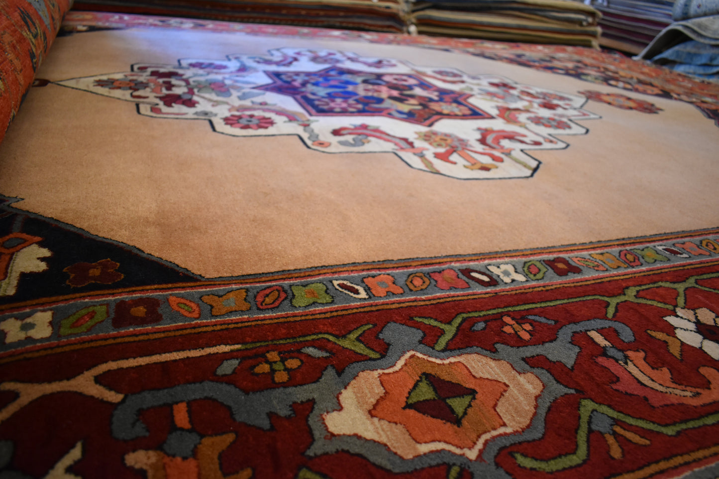 Austrian Hook Rug - 8.0x11.8 - I5140