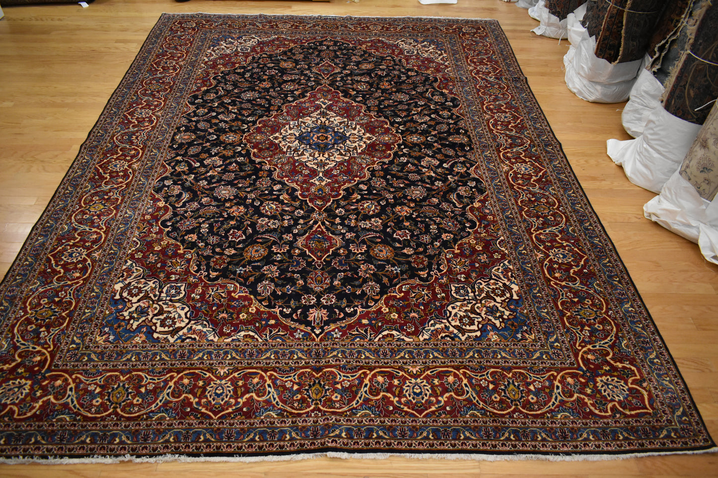 Persian Kashan - 10.3x13.11 - I5452
