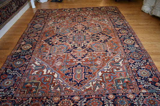 Persian Heriz - 7.10x10.4 - 113334