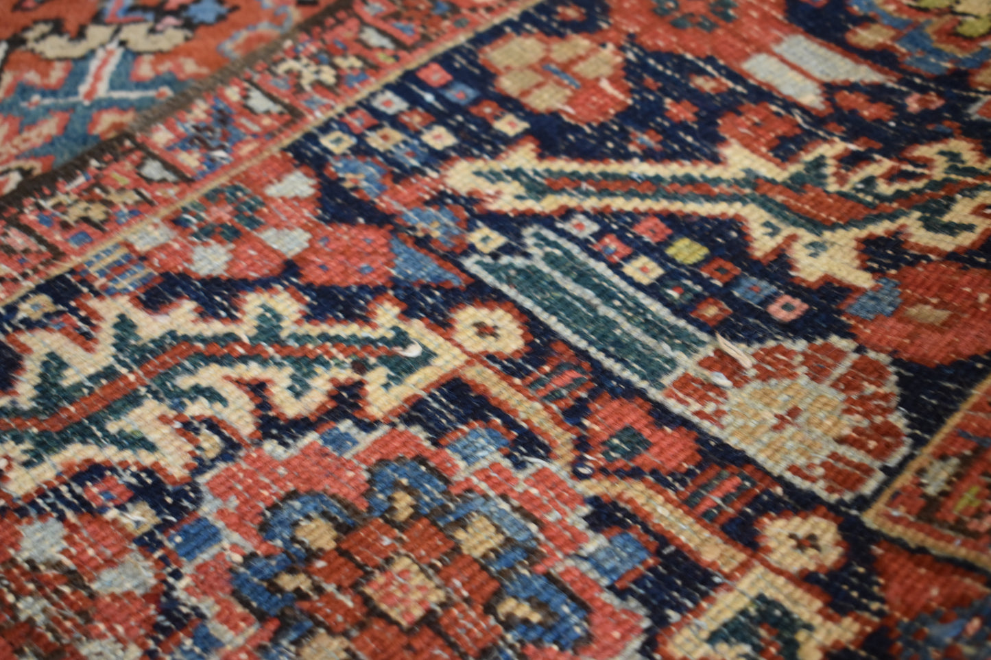 Persian Heriz - 7.10x10.4 - 113334