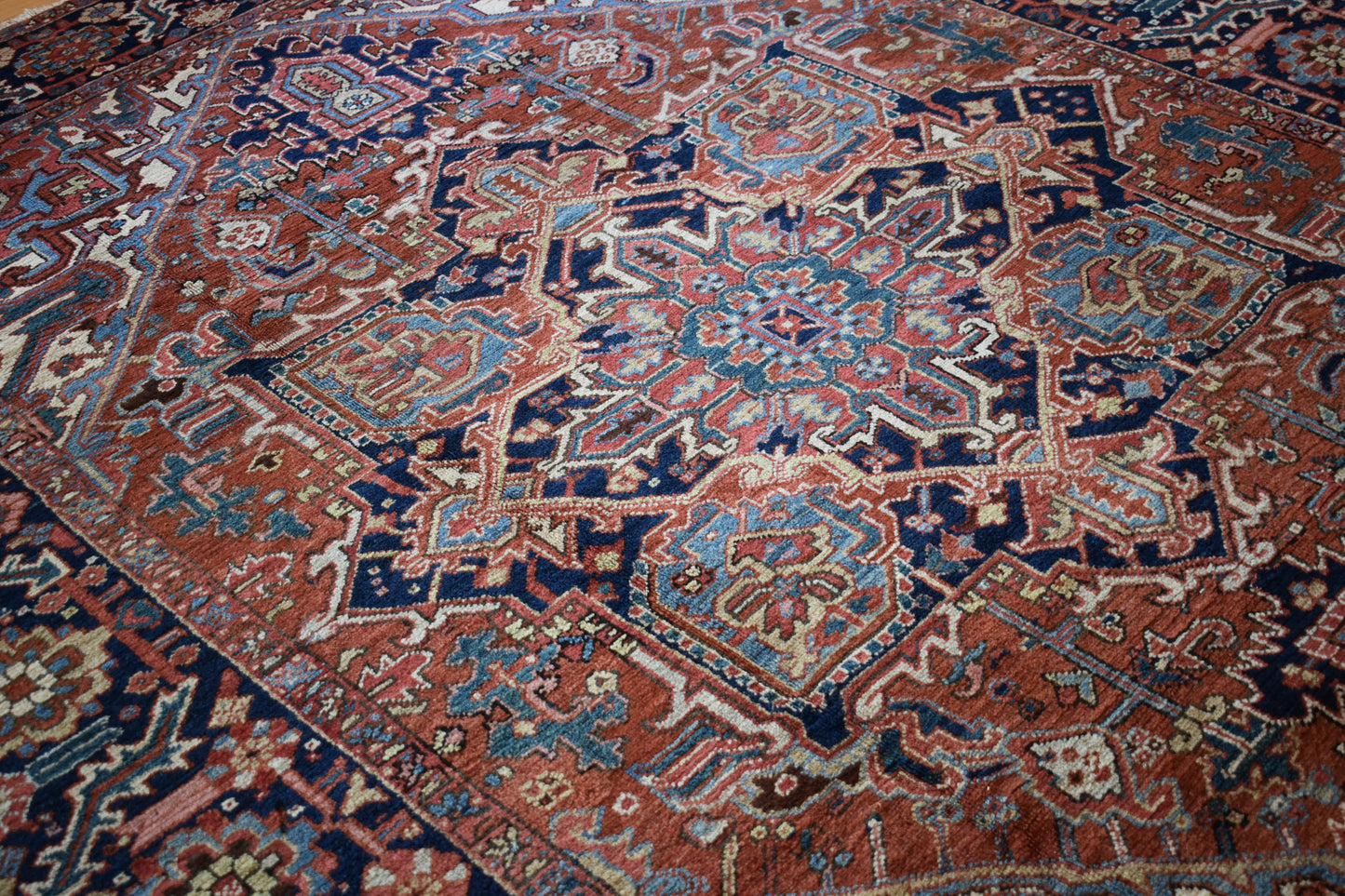 Persian Heriz - 7.10x10.4 - 113334