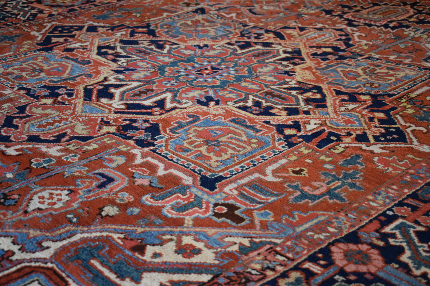 Persian Heriz - 7.10x10.4 - 113334