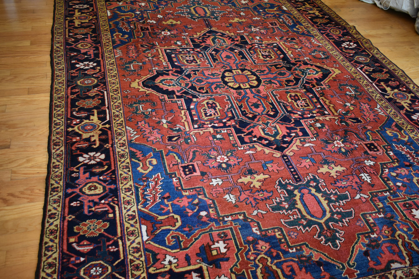 Persian Heriz - 7.11x11.9 - J5759