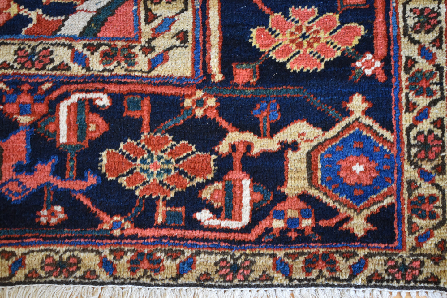 Persian Heriz - 7.11x11.9 - J5759