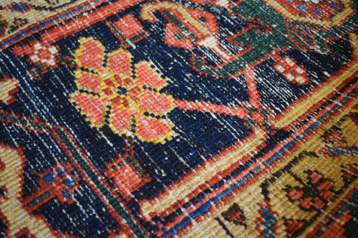 Persian Heriz - 7.11x11.9 - J5759