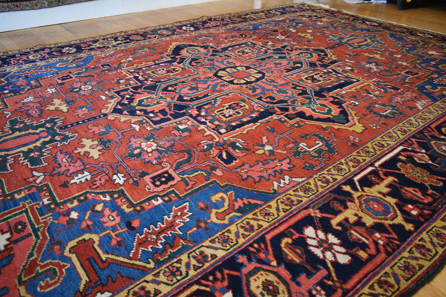 Persian Heriz - 7.11x11.9 - J5759