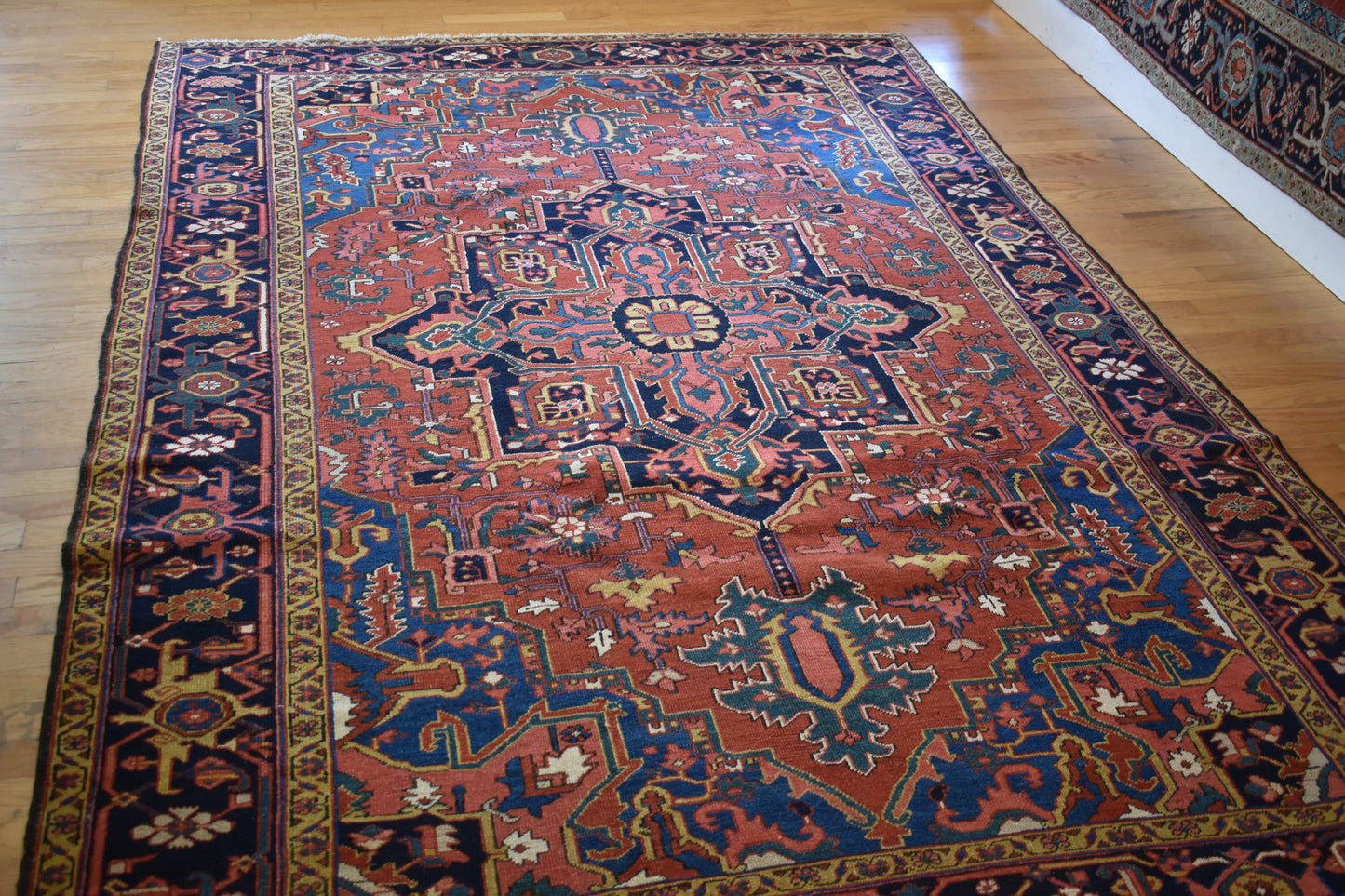 Persian Heriz - 7.11x11.9 - J5759