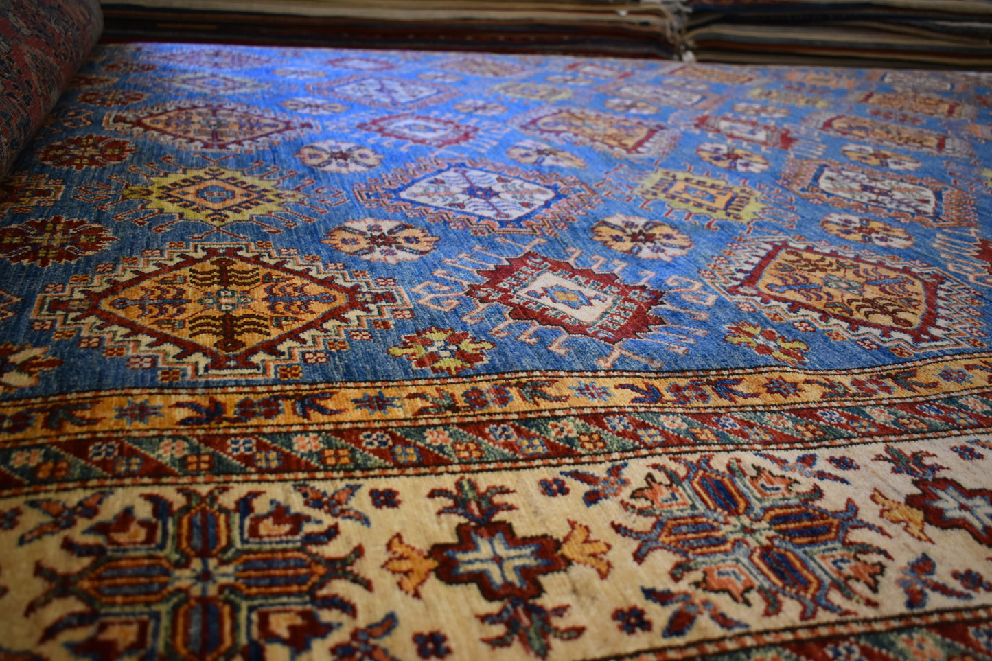 Afghan Kazak - 9.3x12.1 - 137982