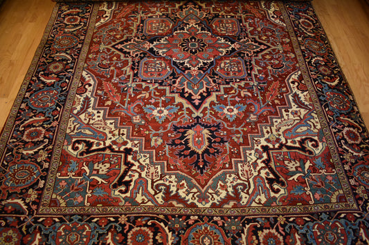 Persian Heriz - 9.3x12.2 - 5113