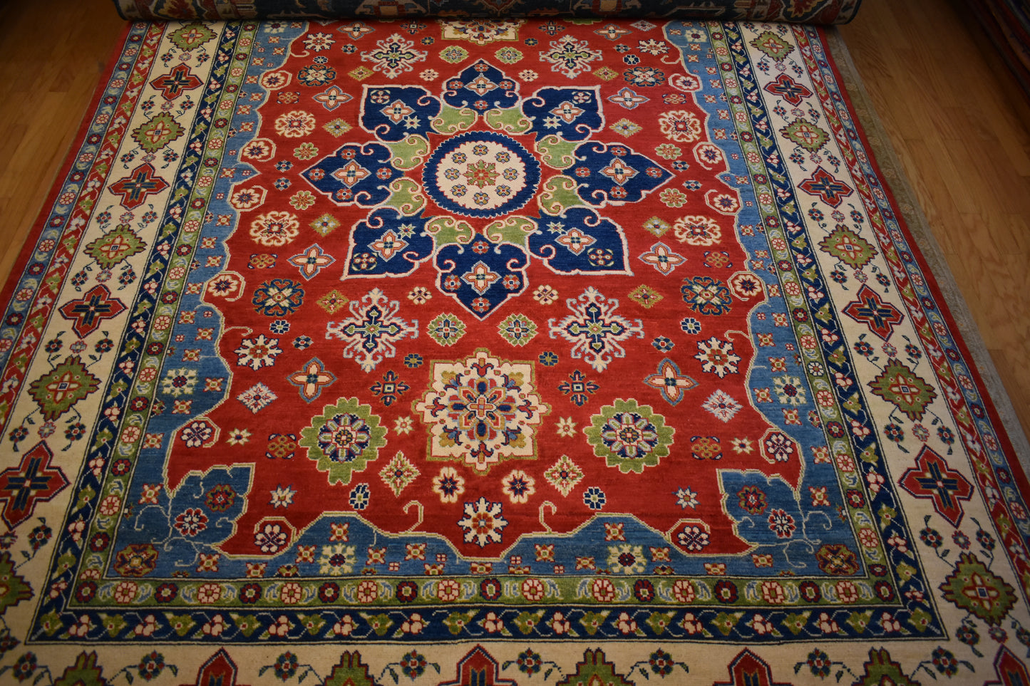 Afghan Kazak - 8.8x12.1 - 115