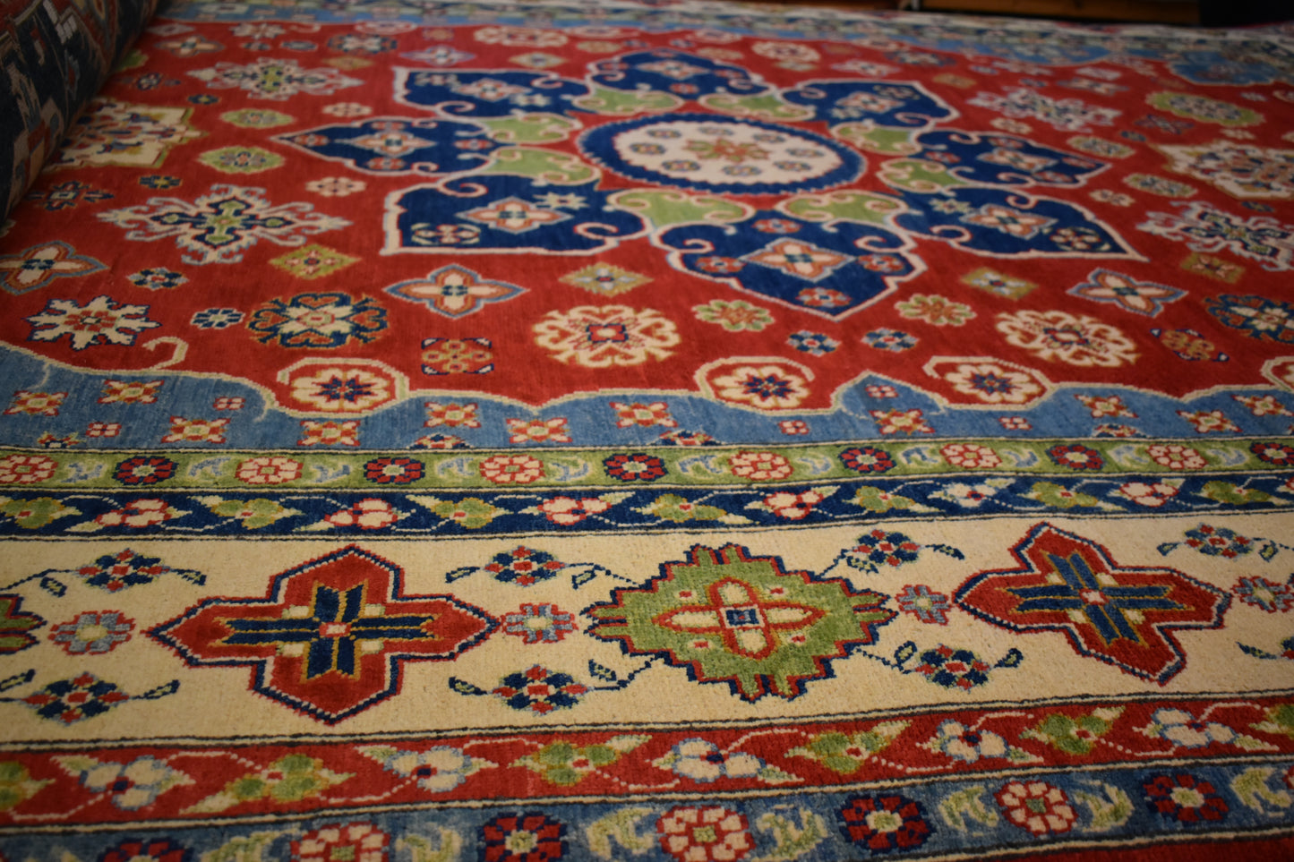 Afghan Kazak - 8.8x12.1 - 115