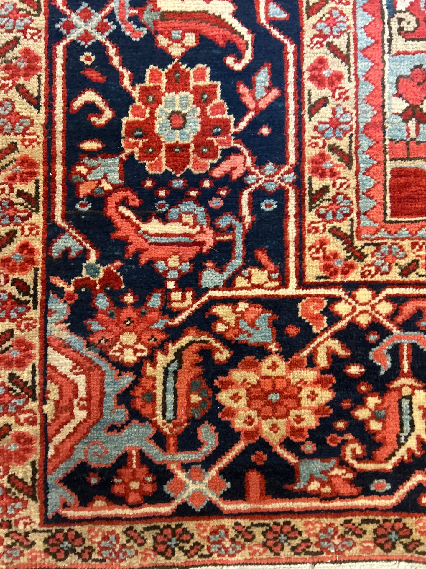 Persian Heriz - 9.6x13.2 - 17755