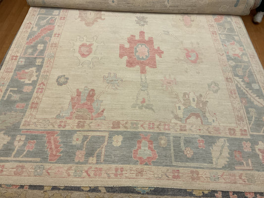 Afghan Oushak - 8.10x11.11 - 4825