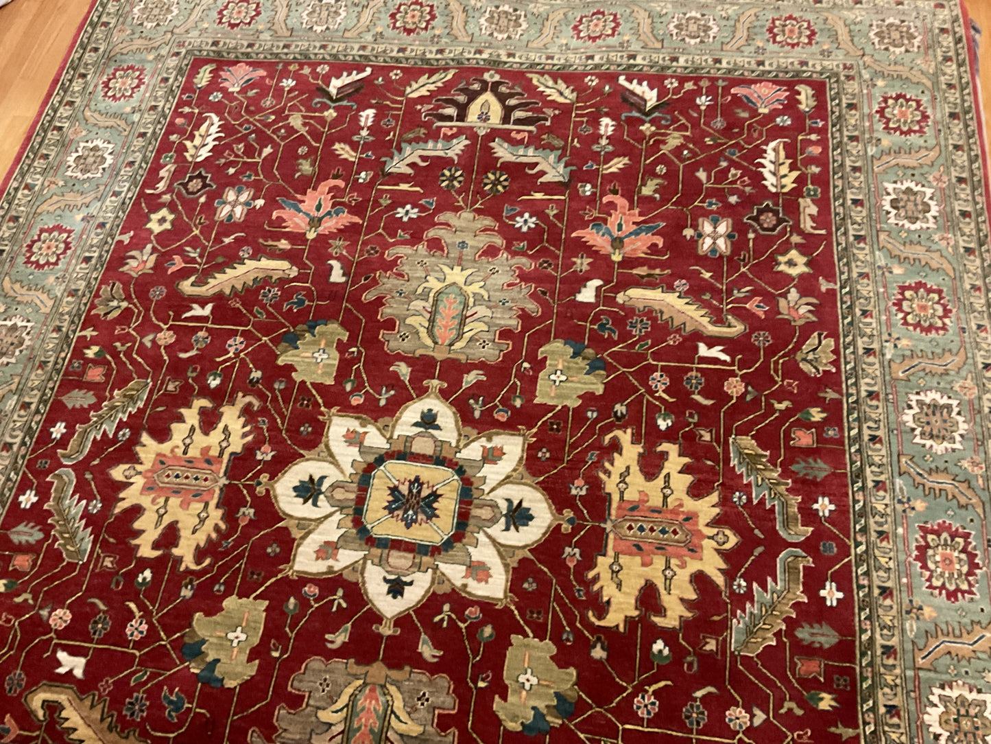 Indian Heriz - 8.0x10.6 - 7693