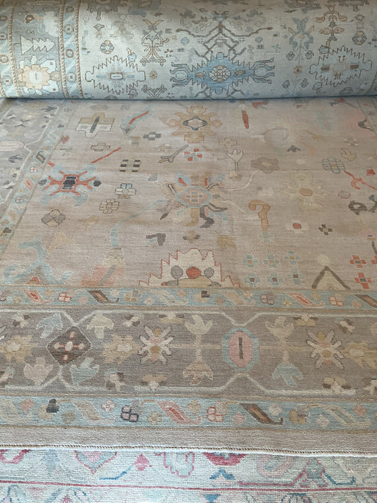 Afghan Oushak - 10.5x13.9 - 114100
