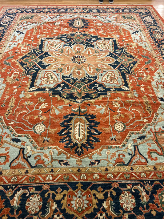 Afghan Serapi - 12.0x15.2 - 13691