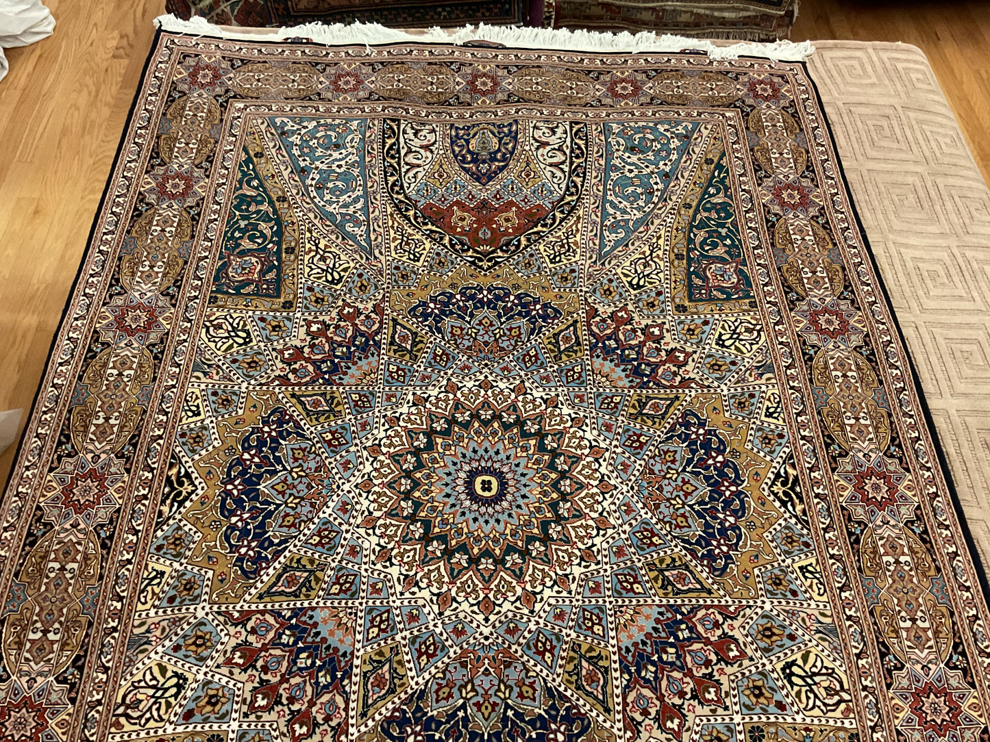 Persian Tabriz W/silk - 6.8x10.1 - MA3619